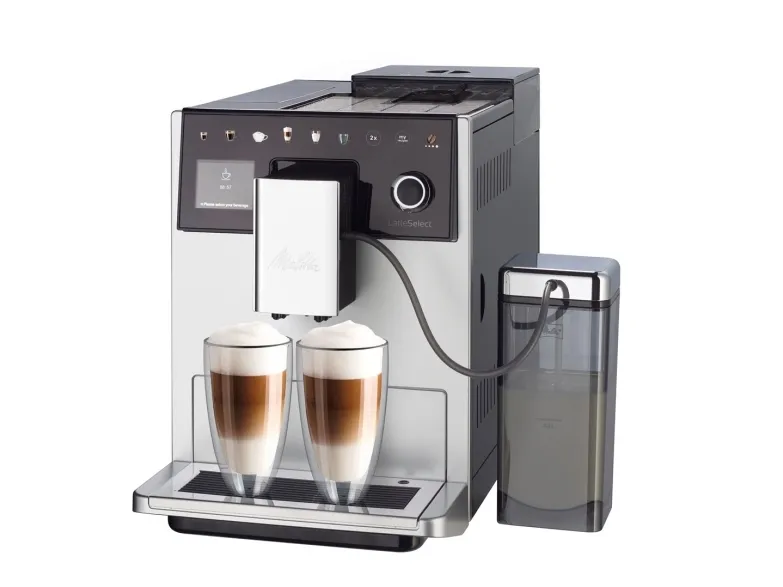 Melitta F63/0-201, Espressomaskine, 1,8 L, Kaffebønner, Indbygget kværn, 1400 W, Sølv