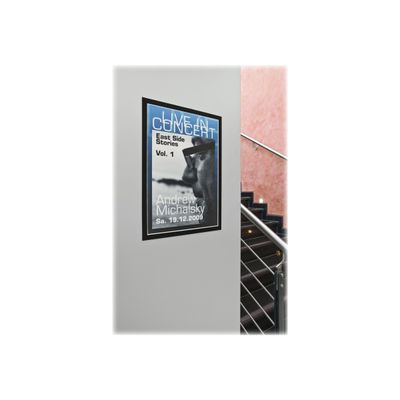 Durable Duraframe - 2 Cadres d'affichage adhésif repositionnable - A3 - noir