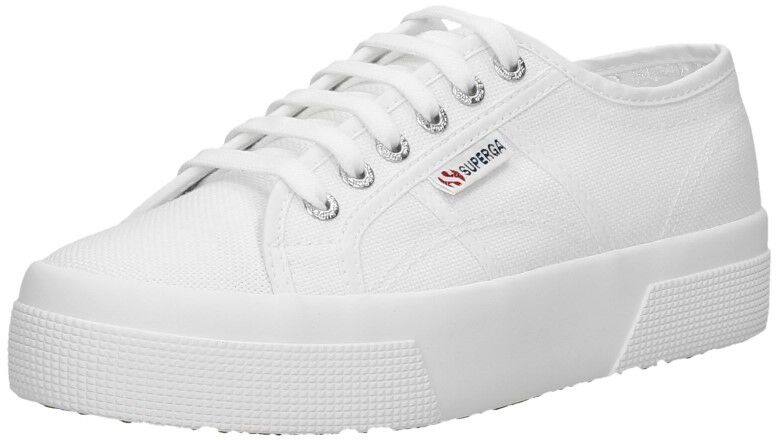 Superga 2740 Cotu Platform wit