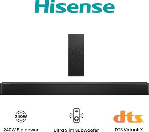 Hisense - HS2100 - Soundbar - Zwart - 240W