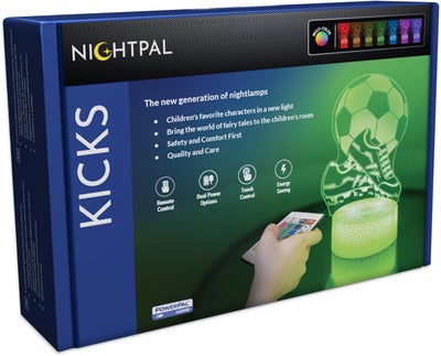 Powerpal Nattlampe Fotball
