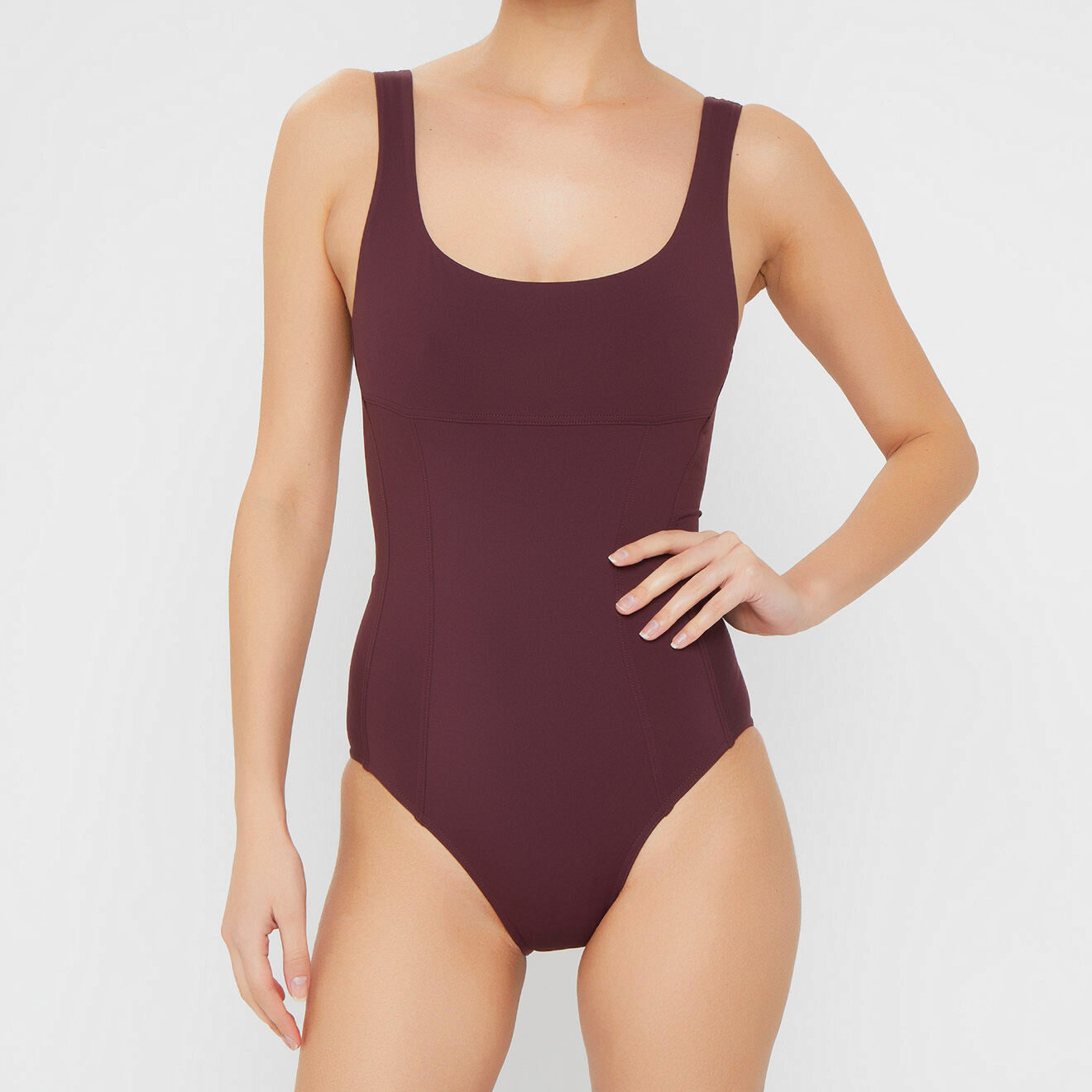 Iodus Maillot de bain 1 Pièce Essentiel marron