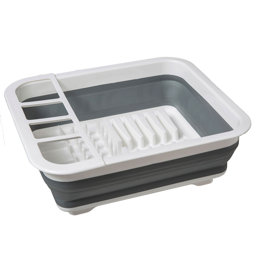 Egouttoir rétractable thermoplastique 31.5x36.5x13cm
