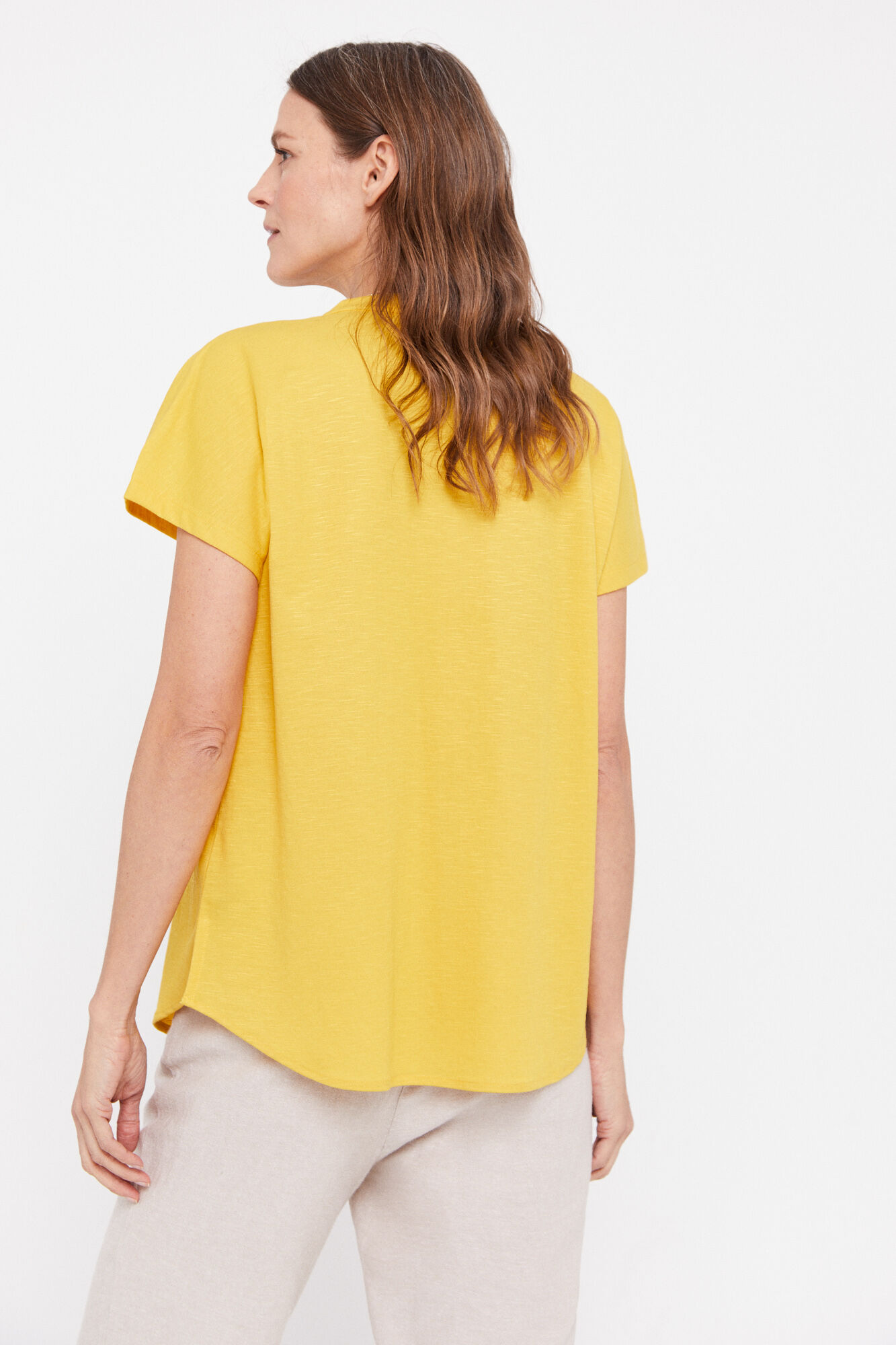 Blusa confortável - Amarela