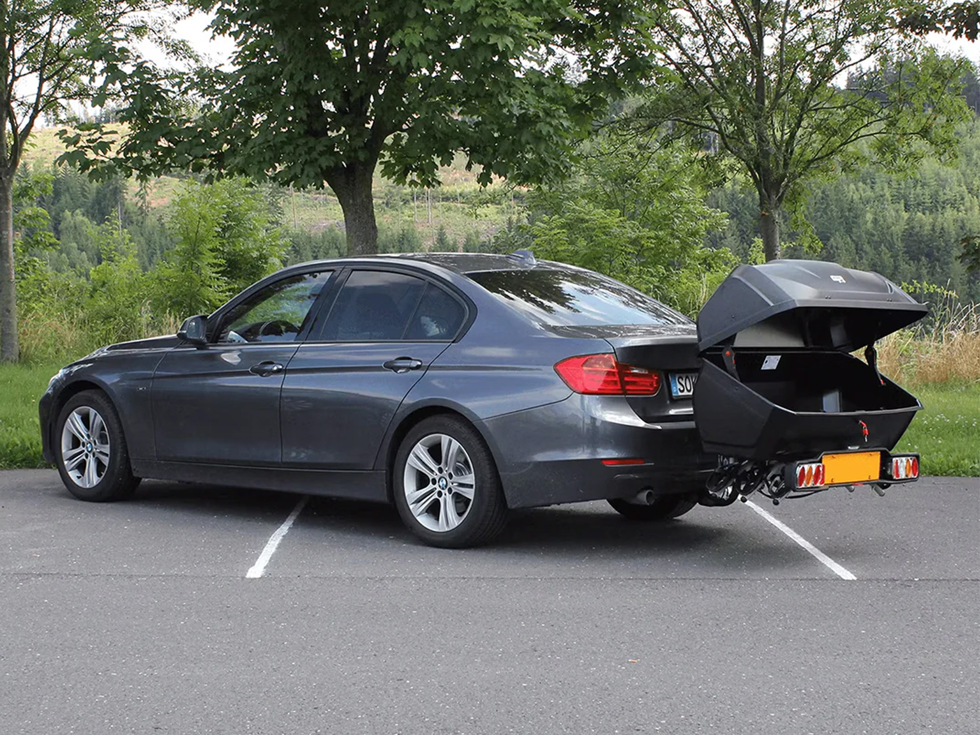 GP Evolve bagagebox met Pure Instinct fietsendrager