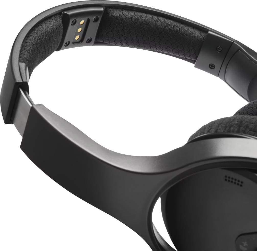 Wireless Over-Ear TV Fernseh-Kopfhörer mit 2.4 GHz / Bluetooth und Noise Cancelling inkl. Ladestation (00221848) - Schwarz