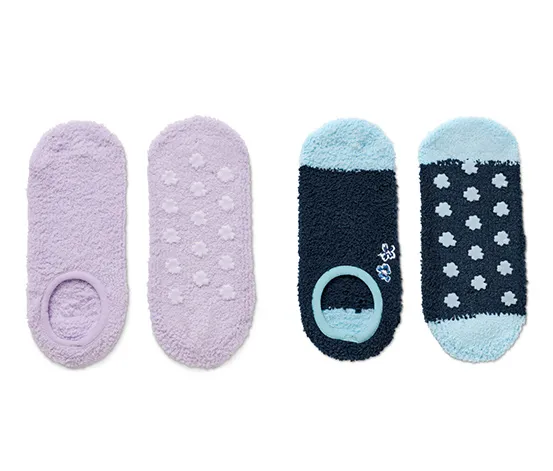 2 Paar Hausschuhsocken
