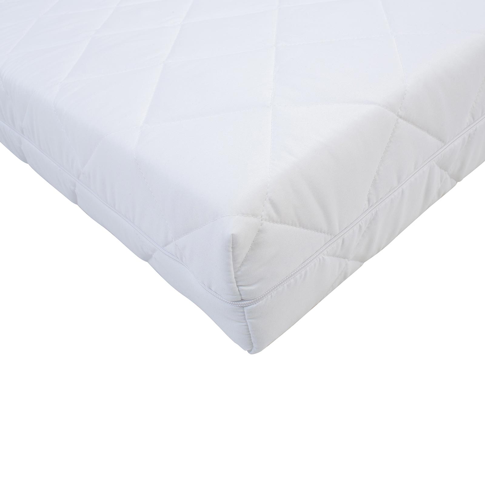 Bonellfederkern-Rollmatratze MARFIK - weiß - H2 - 90x200 cm