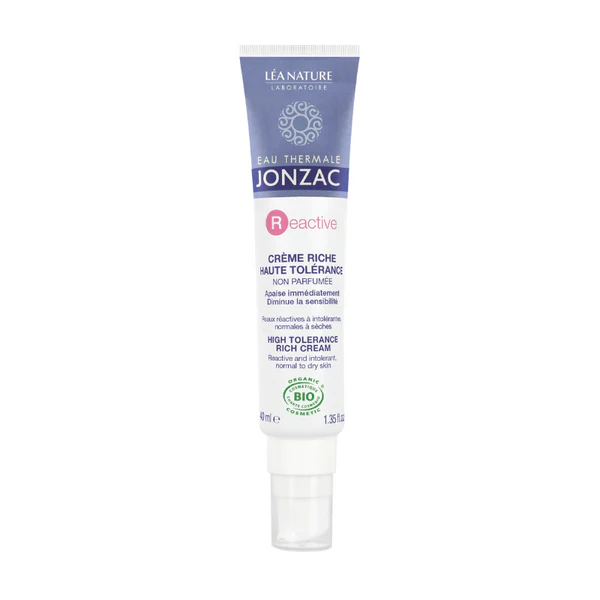 Eau Thermale Jonzac Crème Riche Haute Tolérance Réactive 40ml