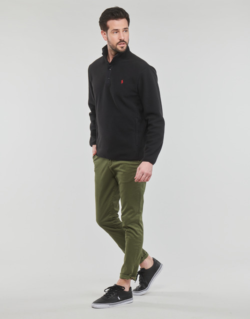 Polo Ralph Lauren - SWEAT 1/2 ZIP EN DOUBLE KNIT TECH Negro