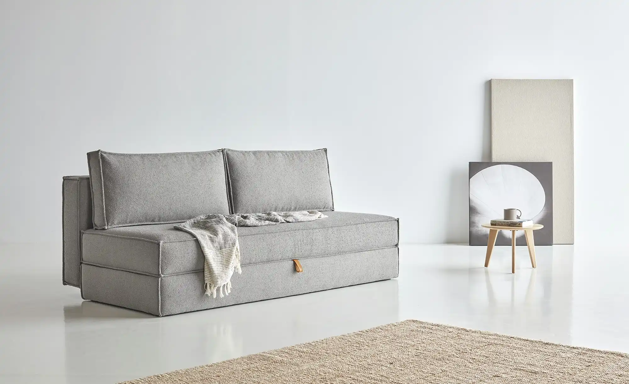 Schlafsofa aus Webstoff Arvin