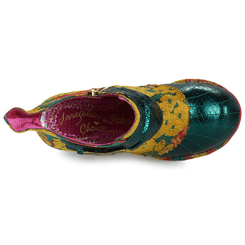 Irregular Choice - MIAOW - Vert / Jaune