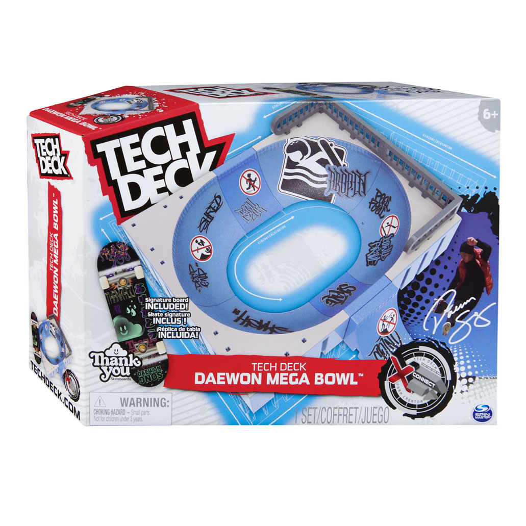Tech Deck - X-Connect Park Creator - Mega Bowl Speelset