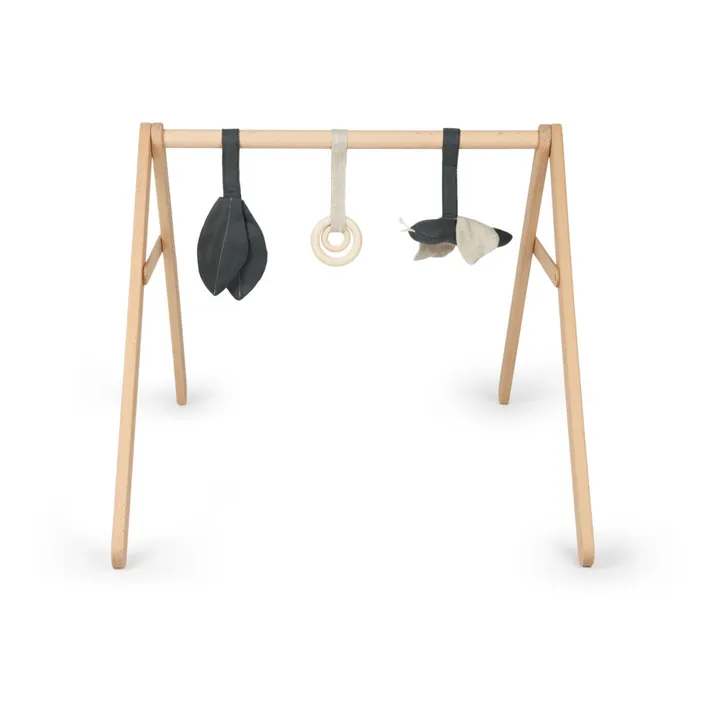 Nobodinoz Arche d'éveil en bois et ses jouets - Lin français