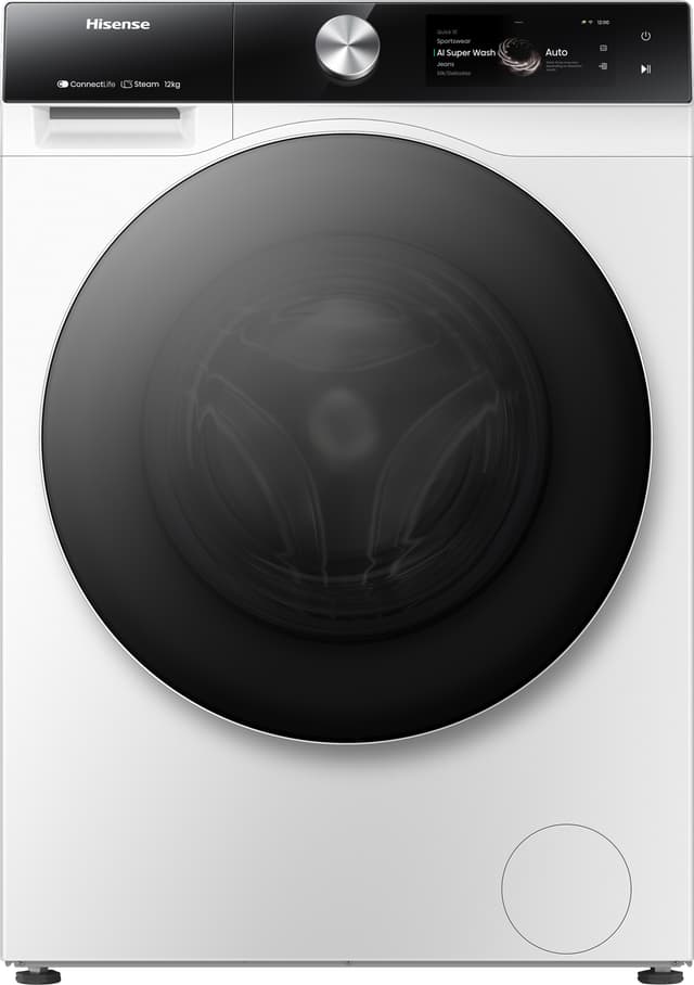 Hisense Vaskemaskine WF7S1247BW (12 kg)