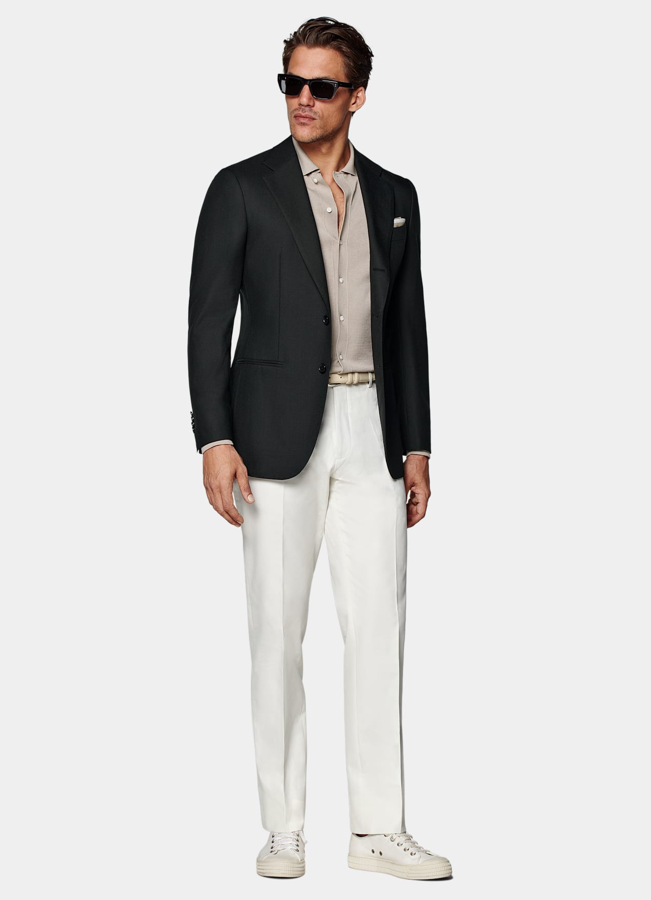 Blazer Havana coupe Tailored vert foncé