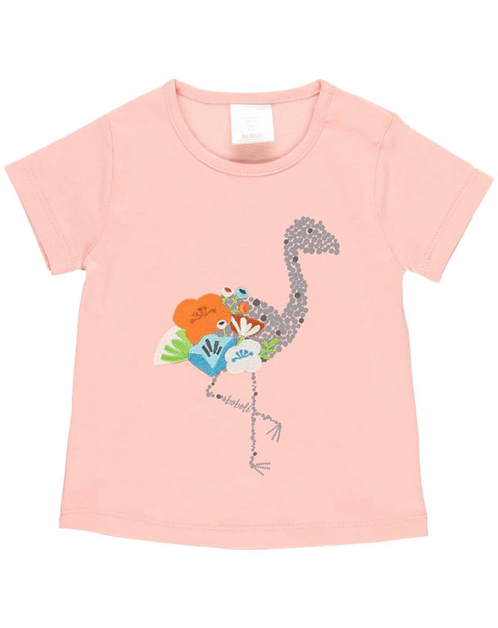 T-Shirt FLAMINGO in rosa