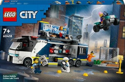 LEGO City 60418 Politiets mobile etterforskningslab