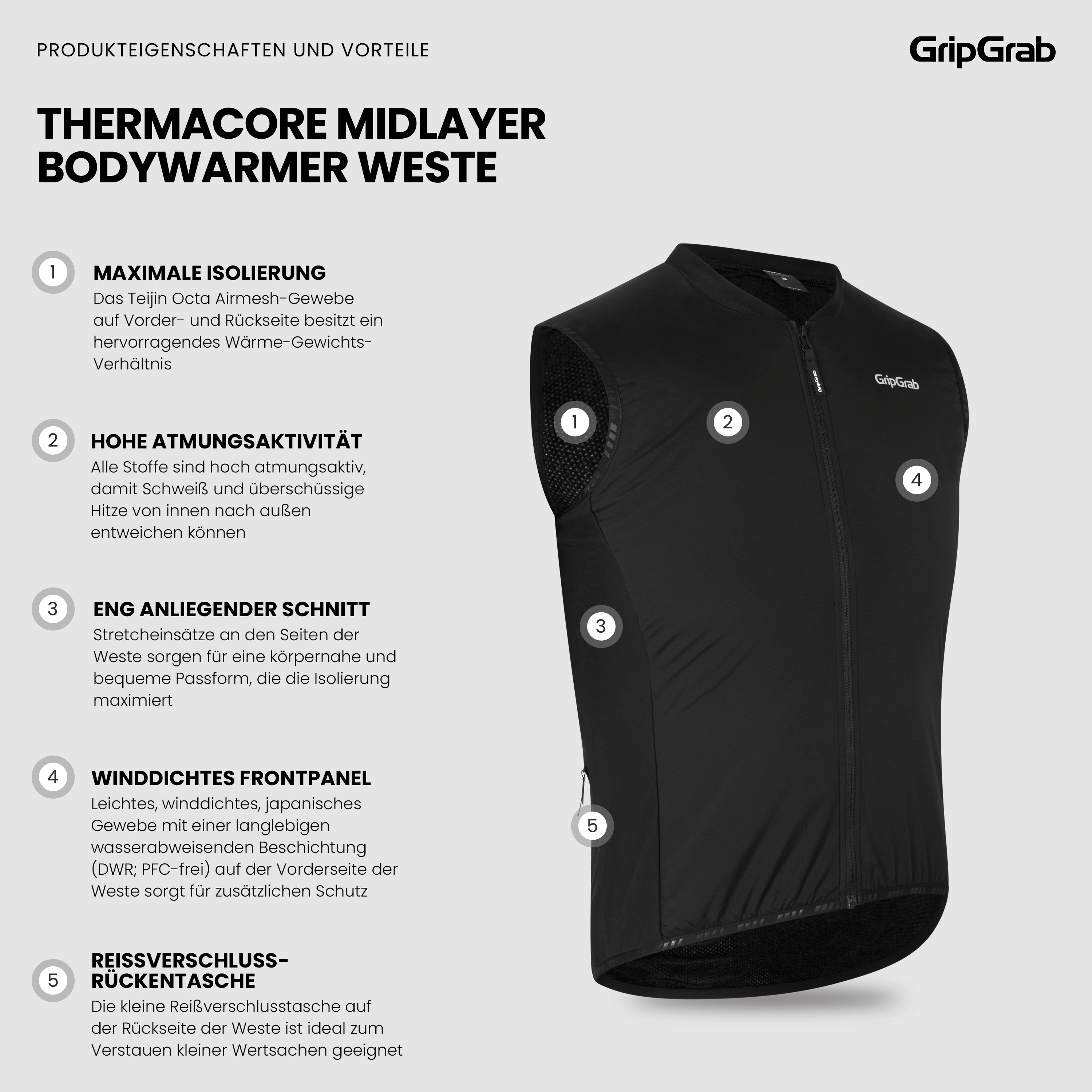 Mid-Layer Bodywarmer Vest