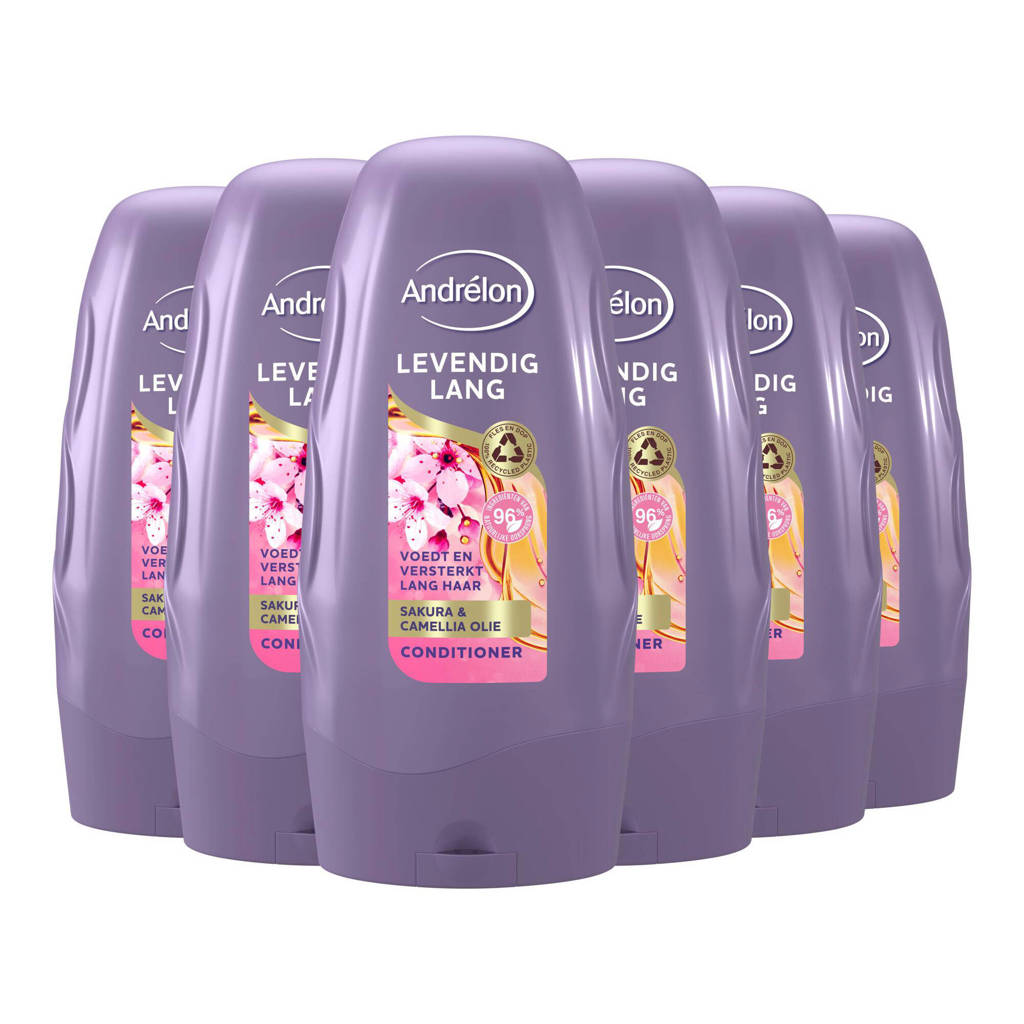 Levendig Lang conditioner - 6 x 250 ml