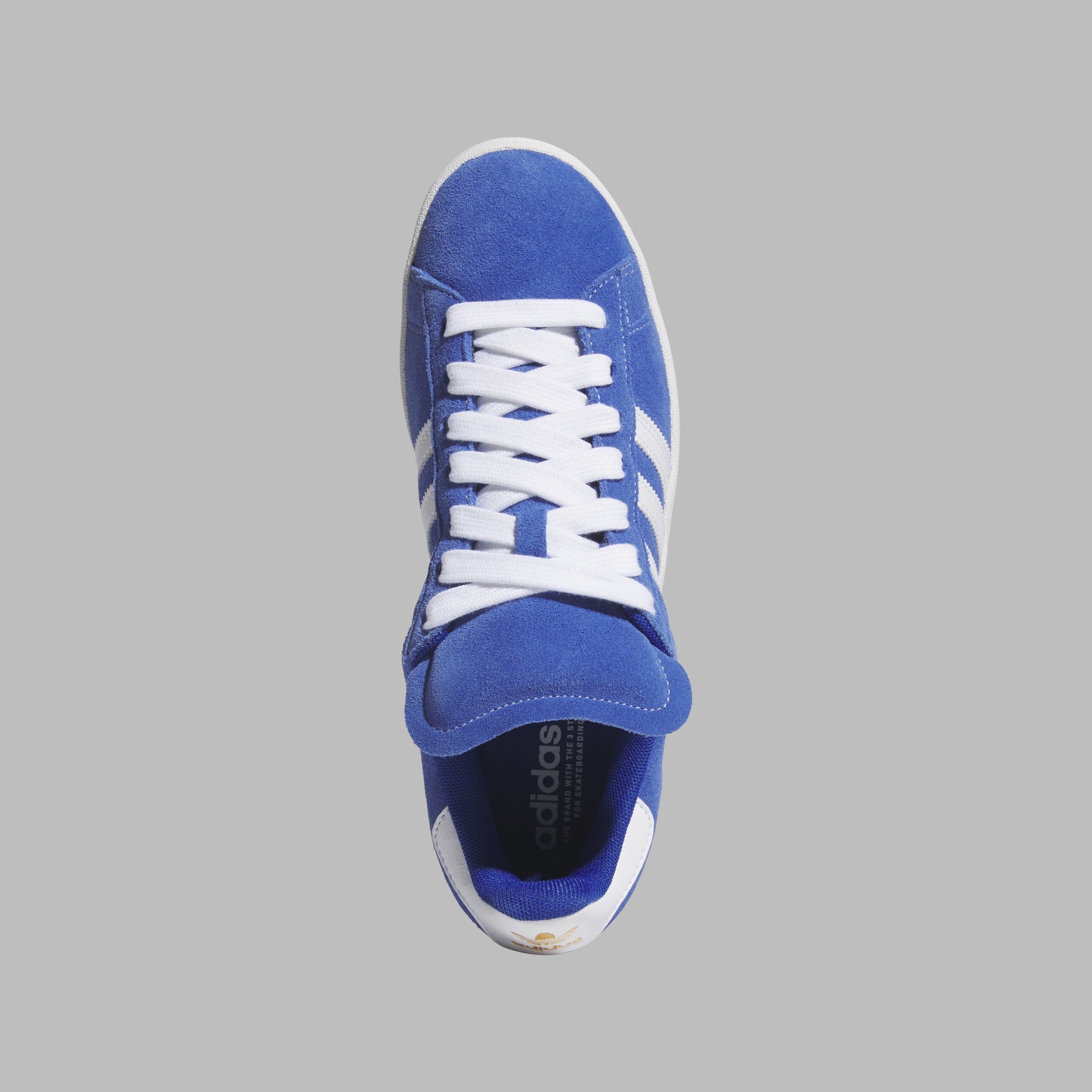 Adidas Skateboarding Campus ADV Royal Blue Cloud White Gold Metallic 7 US / 40 EU