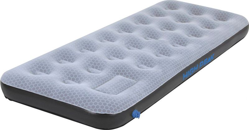 Opblaasbaar Bed - Grijs - Viscose - Ideaal Voor Kamperen