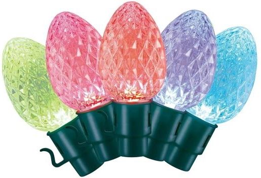 Twinkly - C9 - LED-lamp - RGB - Groene Kabel - 80 Lampen - 24,4m