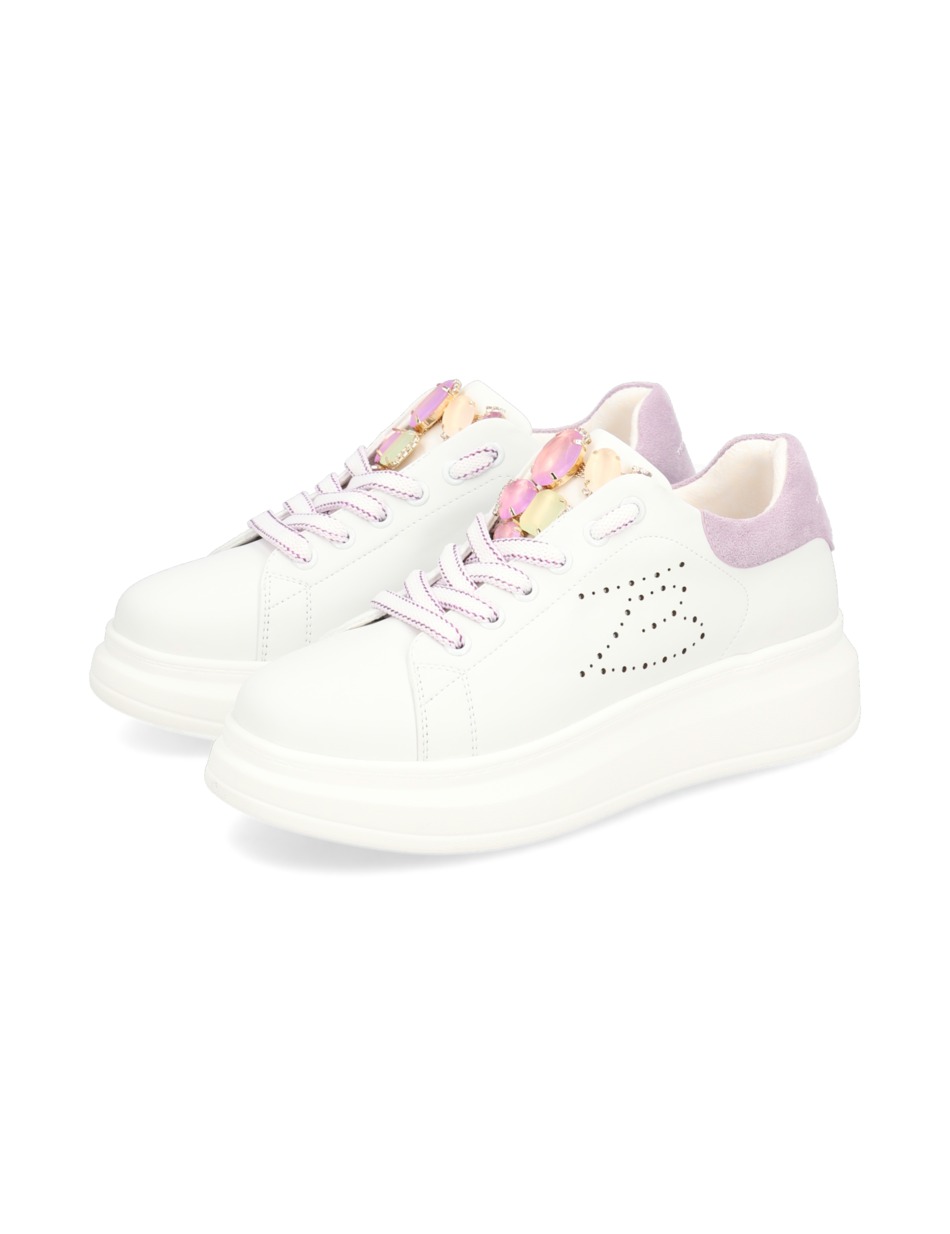 Glattleder Sneaker
