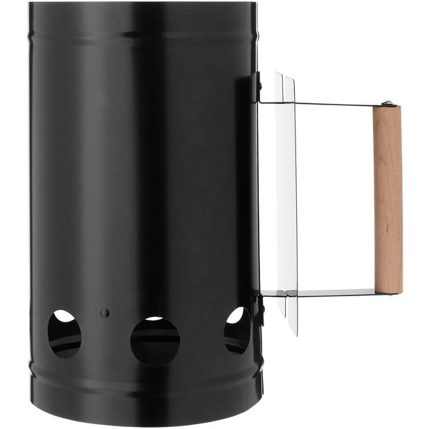 Blokker houtskool BBQ starter - zwart
