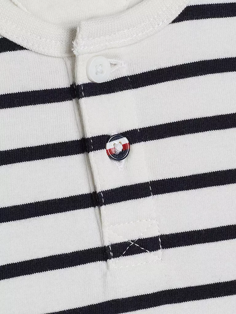 TOMMY HILFIGER Baby Langarmshirt weiss