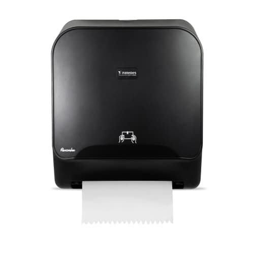 Distributeur d'essuie mains rouleaux noir Paredes Renovelar
