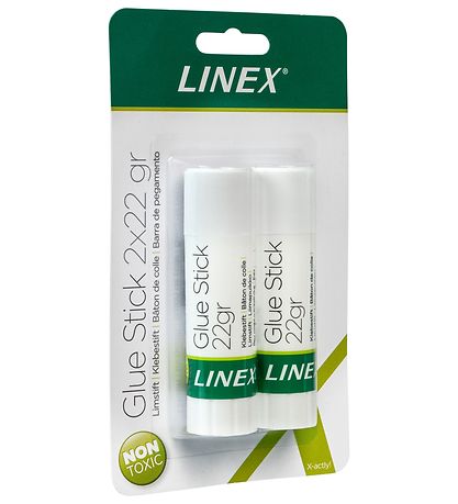 Linex Klebestift - 2er-Pack - 22 Gramm