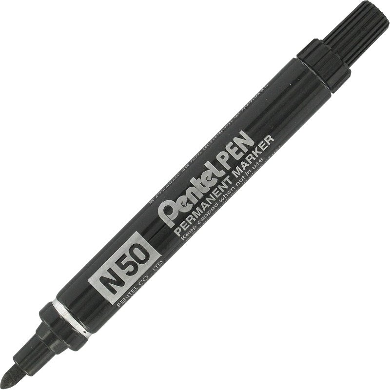 Marqueur permanent Pentel Marker N50 pointe ogive 4,3 mm