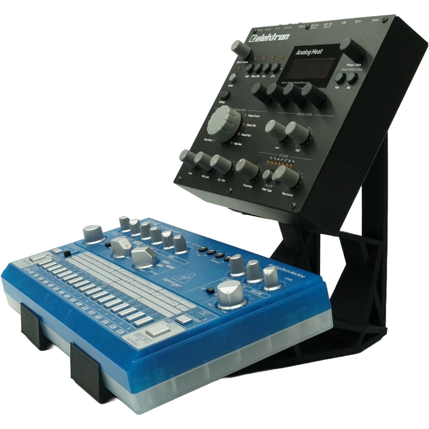 Coverup desktop statief voor Digitone, Octatrack MK1 - Double