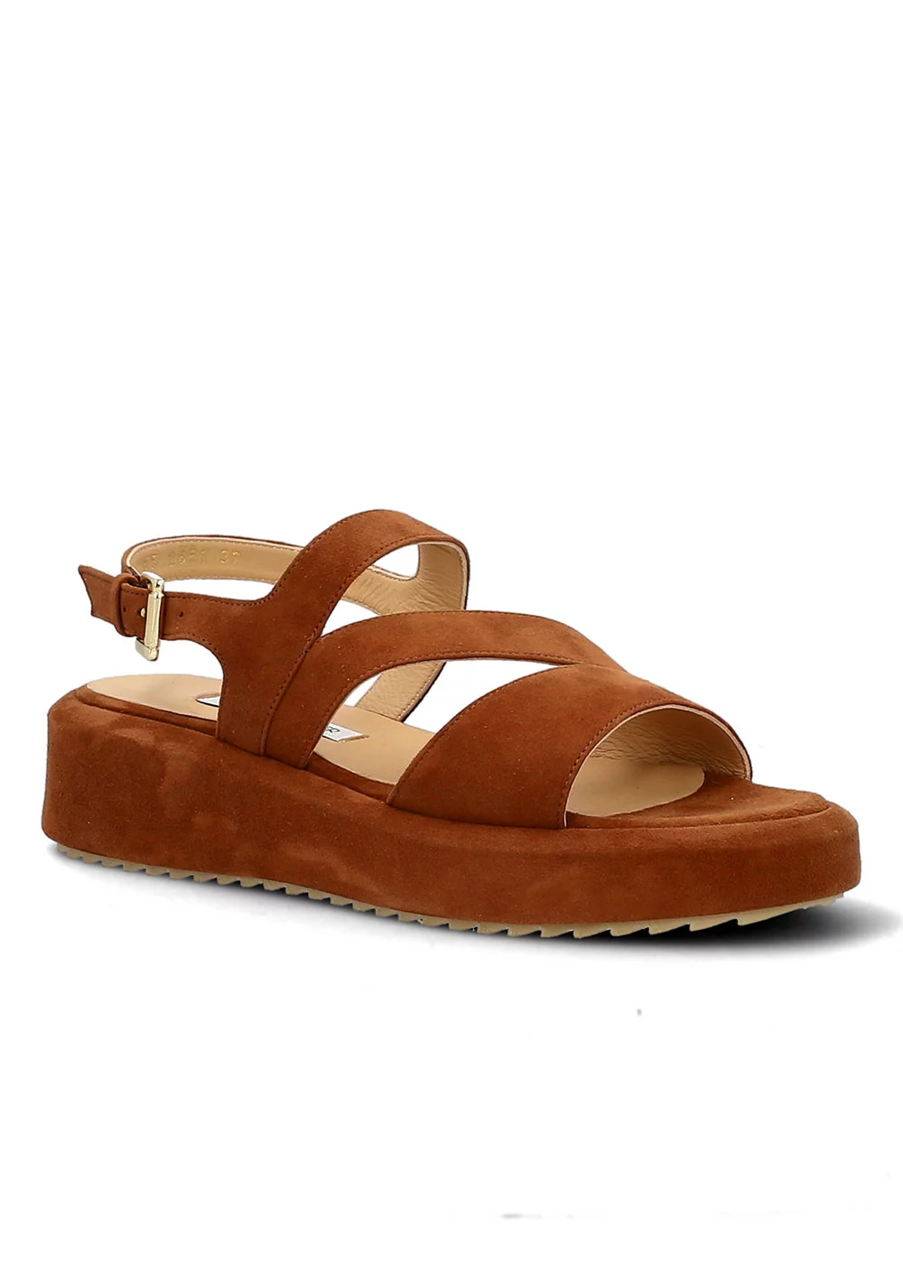 SANDALE TERNAUX VELOURS CAMEL