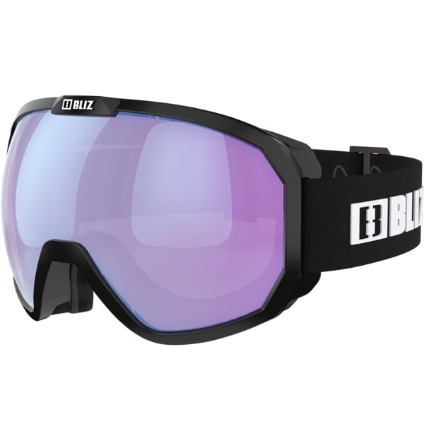 Masque de ski BLIZ CHARGE OTG MATT BLACK W WHITE LOGO/LIGHT ORANGE&BLUE