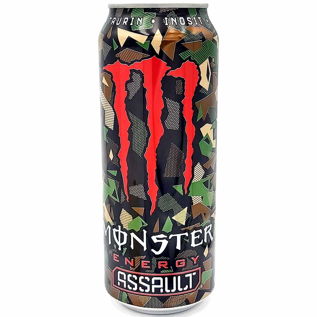Monster Energy Assault 12x0,5l = 6L MHD:30.8.26