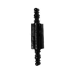Lot de 2 paumelles universelles à vase noires 50 mm