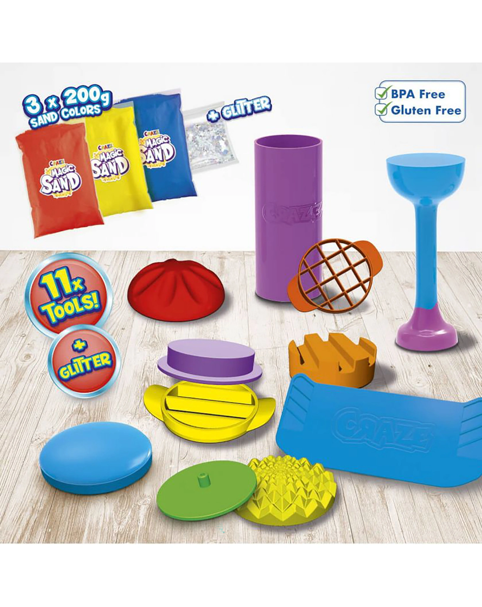 MAGIC SAND - Sandamazing- Rainbow Set sortiert (1 Stück)