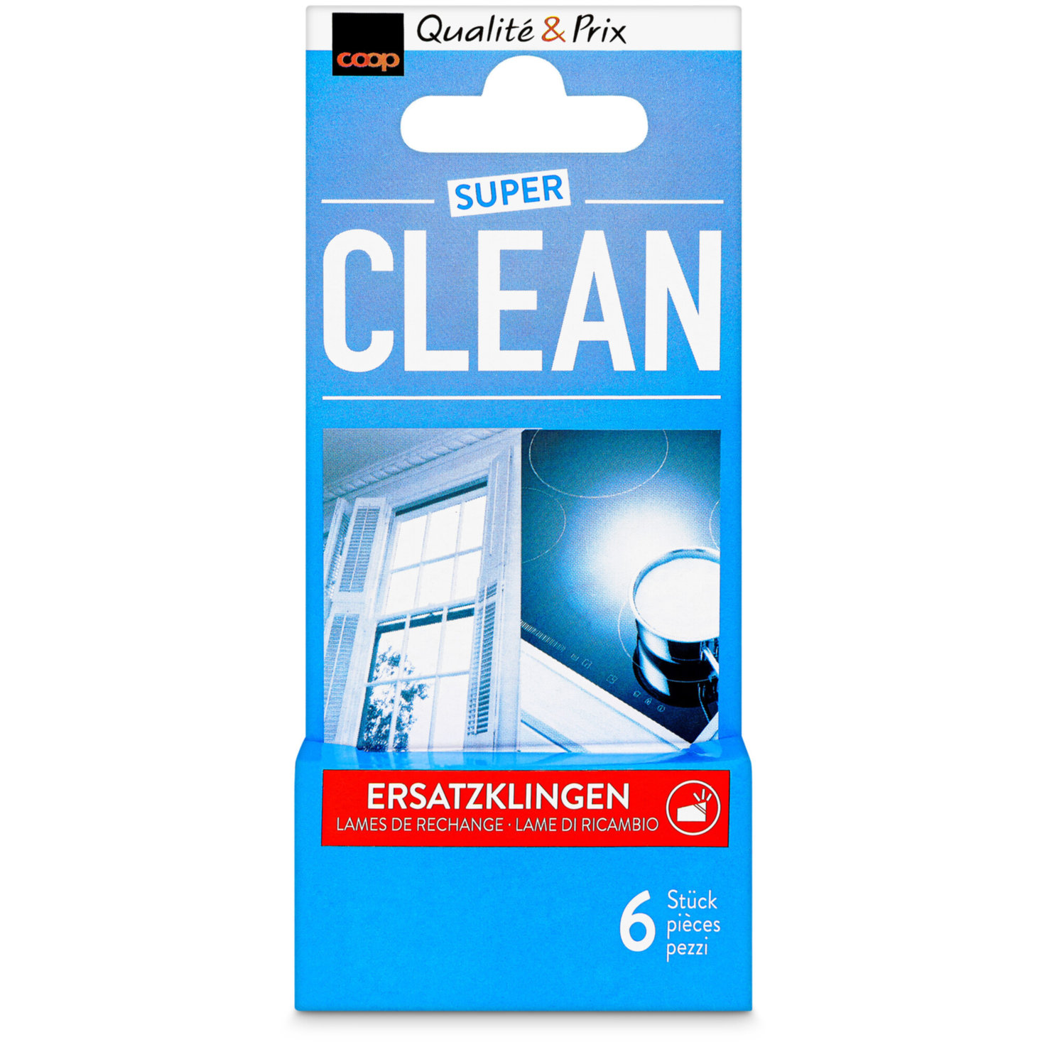 Clean Ersatzklingen 6 Stück