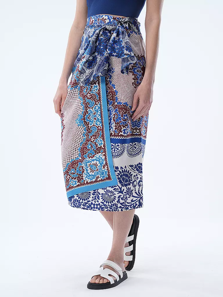 WEEKEND MAX MARA Wickelrock NUEVO blau