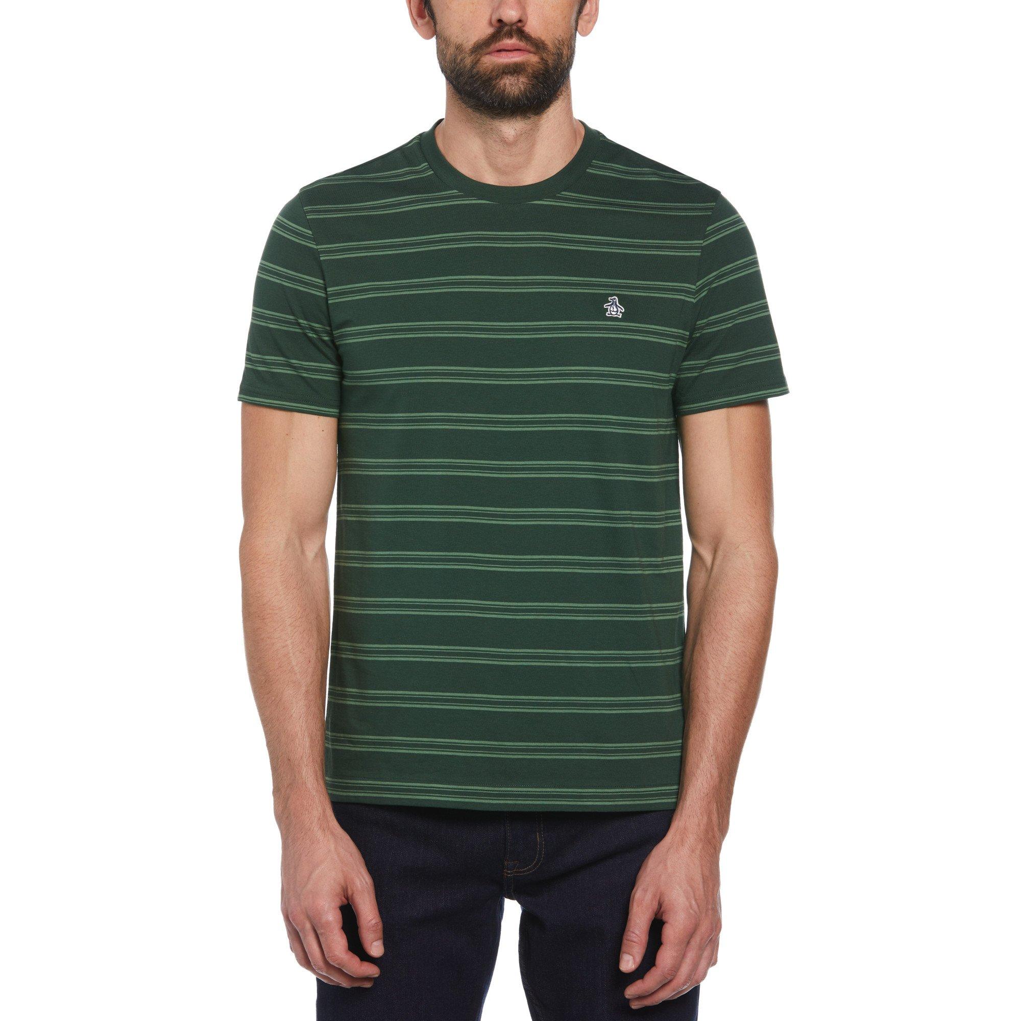 Original Penguin OP Striped T-Shirt Mens