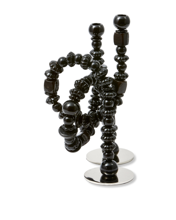 POLSPOTTEN Beads kralen kandelaar Black