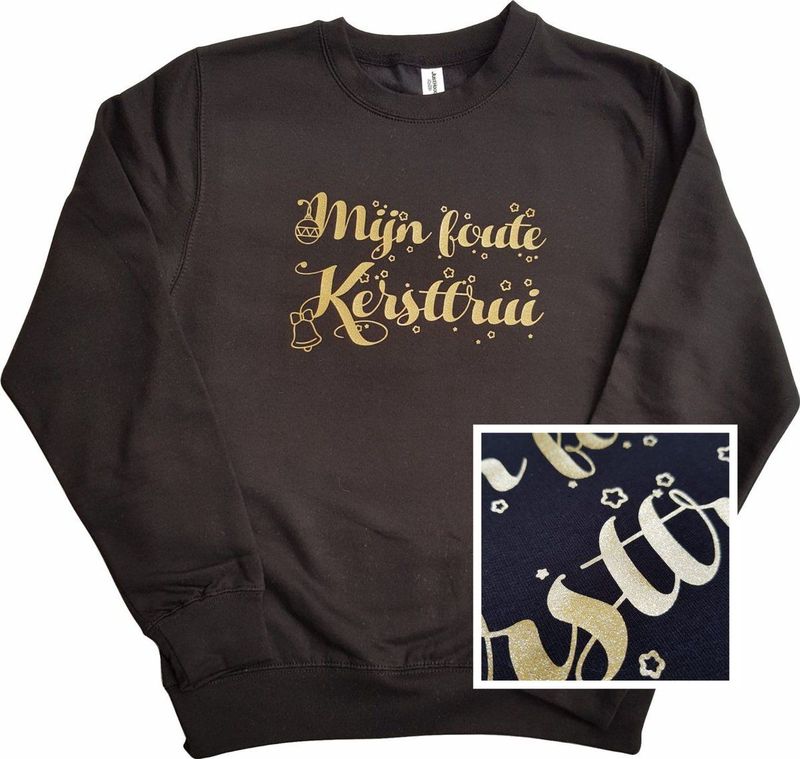 Zwarte trui / sweater met 