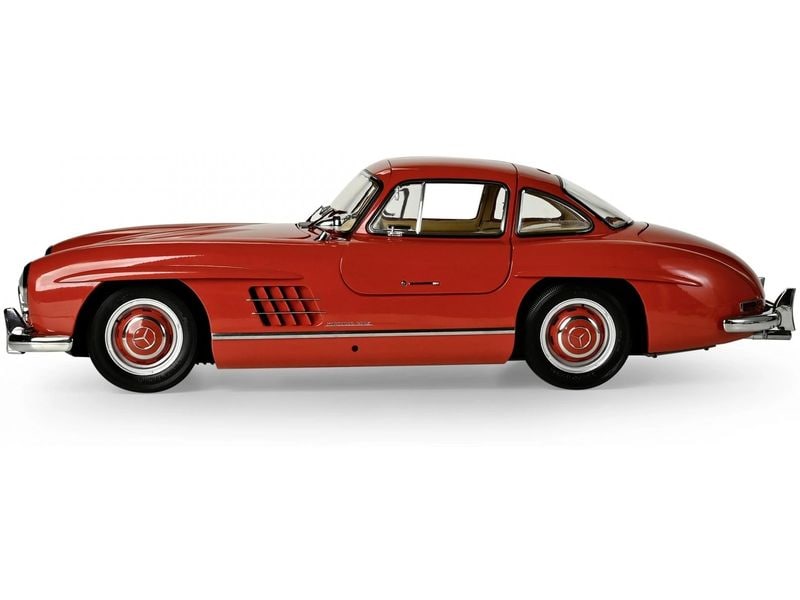 IXO Models Bausatz Mercedes 300 SL, Rot 1:8 Modellbausatz im Massstab 1:8