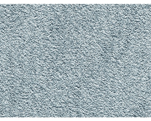 Tapijt, gekreukt velours, Romantica lichtblauw FB073, 400 cm breed (per meter verkocht)