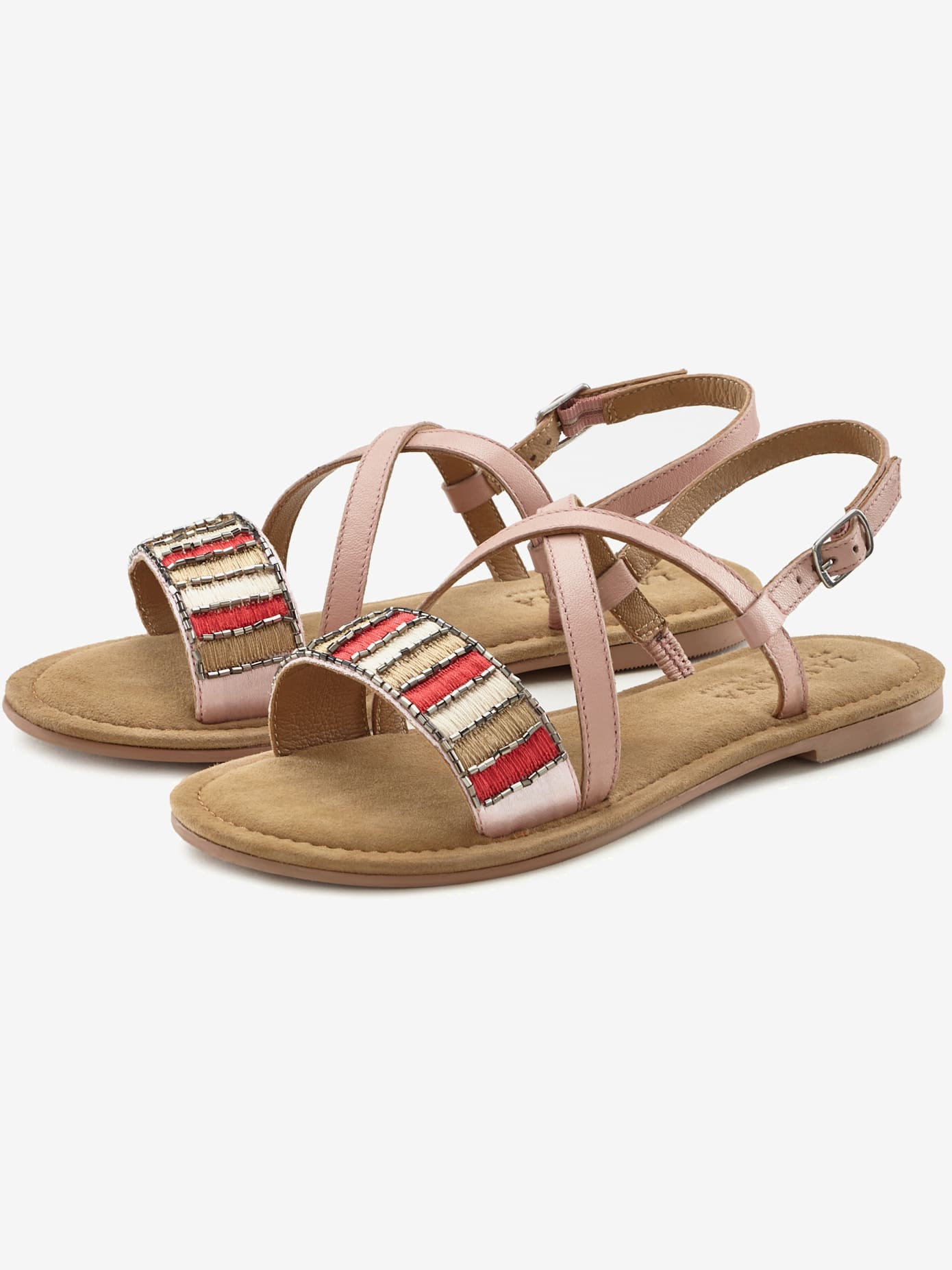 Sandales petites brides raffinées