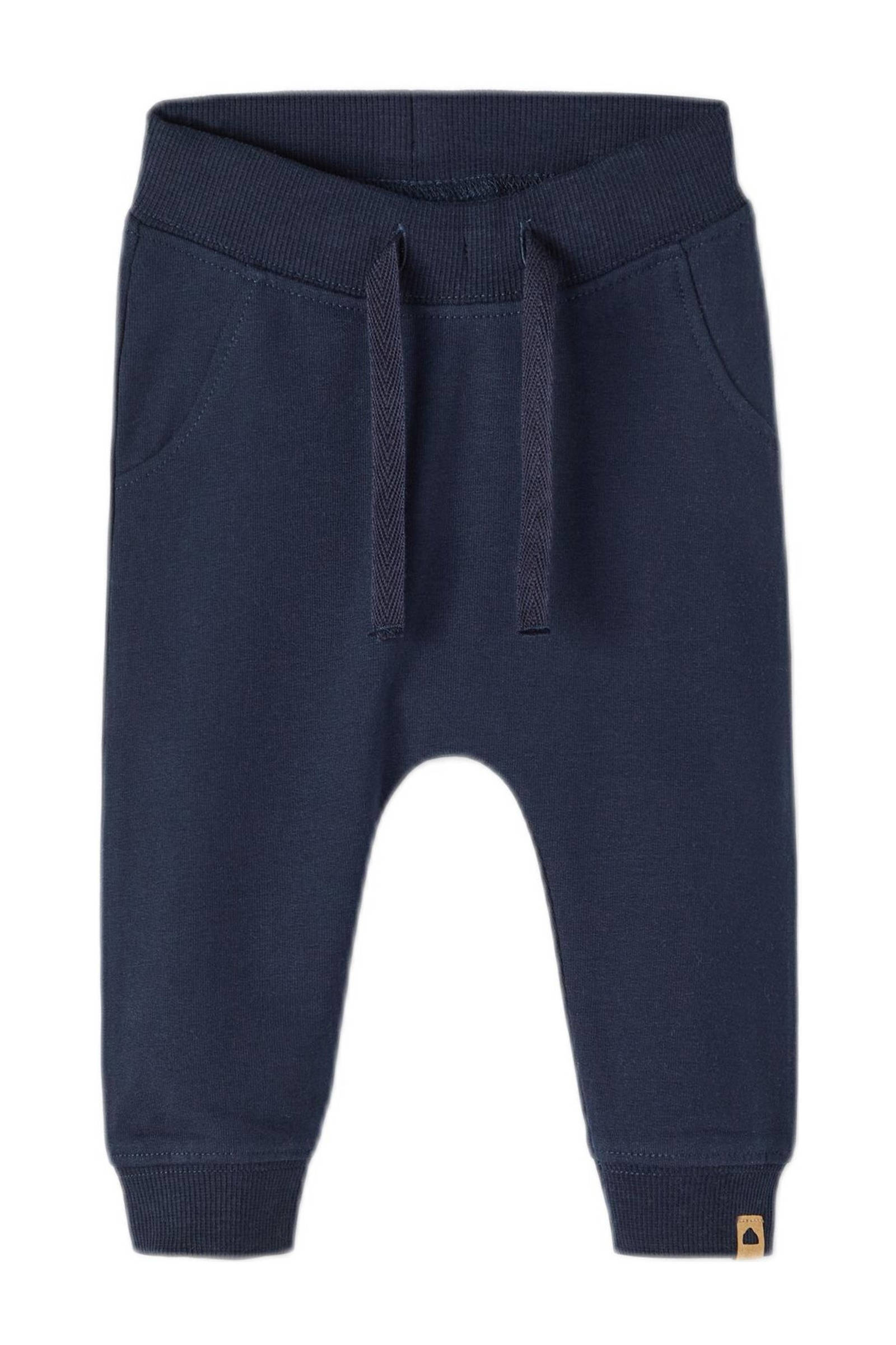 NAME IT babybroek NBNTAKKI - set van 2 donkerblauw/ecru
