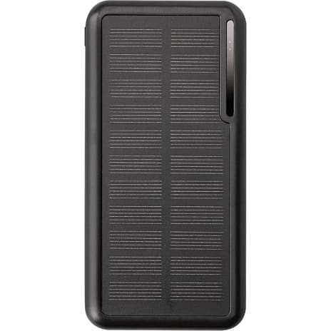 SBS Solar Power Bank 10.000mAh - sort