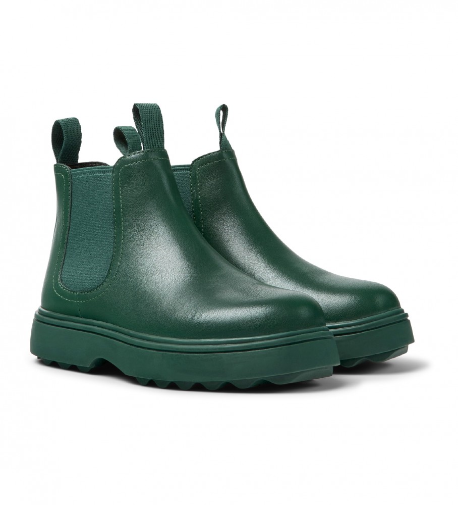 Botas de couro verde Camper North